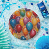 Assiettes En Carton Anniversaire (Fête)