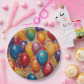 Assiettes En Carton Anniversaire (Fête)