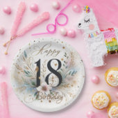 Assiettes En Carton Anniversaire 18 ans (Fête)
