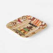Assiettes En Carton Anniversaire À Thème Cowboy (Angulaire)