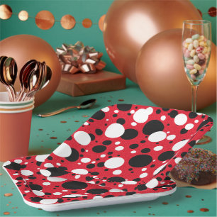 Assiettes En Carton Anniversaire Célébrations Douche M & Mme Mouse Par