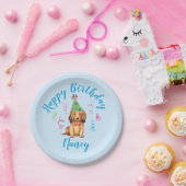 Assiettes En Carton Anniversaire de Dachshund (Fête)