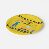 Assiettes En Carton Anniversaire de enfant personnalisé cool Construct (Angle)