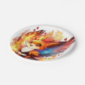 Assiettes En Carton Anniversaire de enfant Phoenix (Angle)