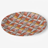 ASSIETTES EN CARTON ANNIVERSAIRE DE HIBOU (Angle)