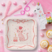 Assiettes En Carton Anniversaire de Jolie Kitty (Fête)