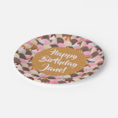 Assiettes En Carton Anniversaire de la crème glacée du dimanche (Angle)