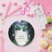 Assiettes En Carton Anniversaire de la luciole céleste (Fête)