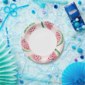 Assiettes En Carton Anniversaire de la pastèque (Fête)