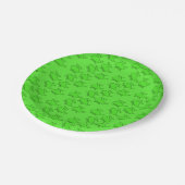 Assiettes En Carton Anniversaire de l'hélicoptère vert (Angle)