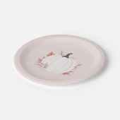 Assiettes En Carton Anniversaire de Little Citrouille Fall (Angle)