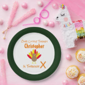 Assiettes En Carton Anniversaire de Little Turkey (Fête)