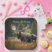 Assiettes En Carton Anniversaire de l'orignal (Fête)
