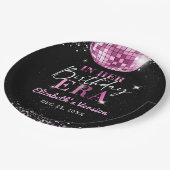 Assiettes En Carton Anniversaire de ma discothèque (Angle)