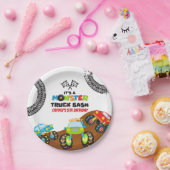 Assiettes En Carton Anniversaire de Monster Trucks (Fête)