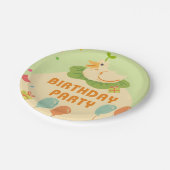 Assiettes En Carton Anniversaire de papier (Angle)