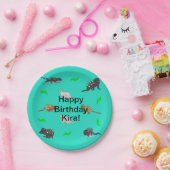 Assiettes En Carton Anniversaire de Qouls (Fête)