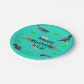 Assiettes En Carton Anniversaire de Qouls (Angle)