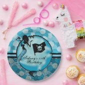 Assiettes En Carton Anniversaire de sirène et de pirates (Fête)