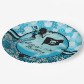 Assiettes En Carton Anniversaire de sirène et de pirates (Angle)