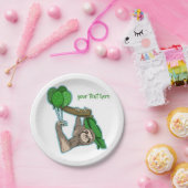 Assiettes En Carton Anniversaire de Sloth (Fête)