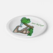 Assiettes En Carton Anniversaire de Sloth (Angle)