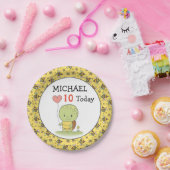 Assiettes En Carton Anniversaire de Tortoise (Fête)