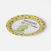 Assiettes En Carton Anniversaire de Tortoise (Angle)