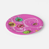 Assiettes En Carton Anniversaire des fées afro-américaines (Angle)