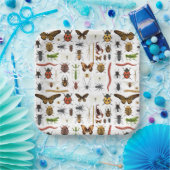 Assiettes En Carton Anniversaire des insectes (Fête)