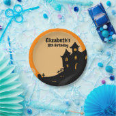 Assiettes En Carton Anniversaire d'Halloween (Fête)