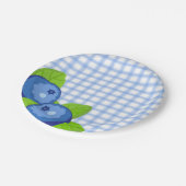 Assiettes En Carton Anniversaire du bleuet (Angle)