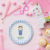 Assiettes En Carton Anniversaire du bleuet (Fête)