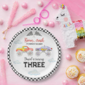 Assiettes En Carton Anniversaire du camion Monster (Fête)