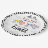 Assiettes En Carton Anniversaire du camion Monster (Angle)