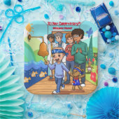 Assiettes En Carton Anniversaire du cancer (Fête)