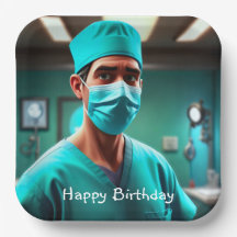 Anniversaire du chirurgien sérieux