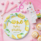 Assiettes En Carton Anniversaire du citron (Fête)