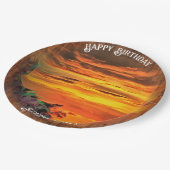 Assiettes En Carton Anniversaire du dimanche 2584 (Angle)