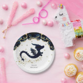 Assiettes En Carton Anniversaire du Dragon Whimsical (Fête)