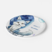 Assiettes En Carton Anniversaire du loup (Angle)