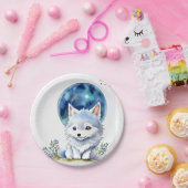 Assiettes En Carton Anniversaire du loup (Fête)