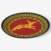 Assiettes En Carton Anniversaire du Nouvel An chinois (Angle)