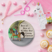 Assiettes En Carton Anniversaire du Prince Noir (Fête)