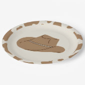 Assiettes En Carton Anniversaire du Rodéo Neutral (Angle)