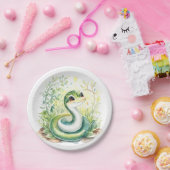 Assiettes En Carton Anniversaire du serpent (Fête)