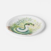 Assiettes En Carton Anniversaire du serpent (Angle)