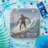 Assiettes En Carton Anniversaire du surf (Fête)