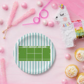 Assiettes En Carton Anniversaire du tennis (Fête)