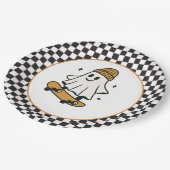 Assiettes En Carton Anniversaire d'un Mec Éffrayant (Angle)